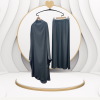 2 Piece Jilbab Khimar With Skirt