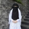 Two Layer Niqab Black Zahira|طبقتان نقاب أسود زهيرة