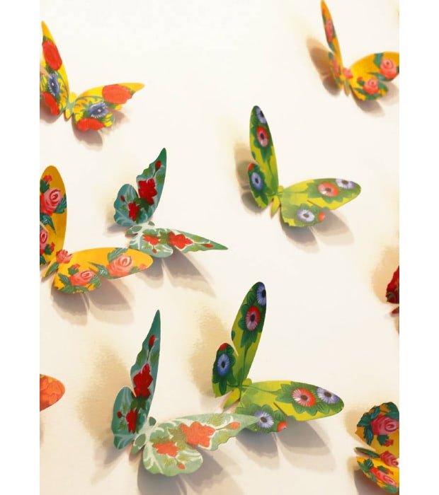 Set Of 24 Decorative Paper Butterflies|