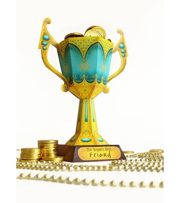 Trophy Cup – DIY Paper Craft Kit|