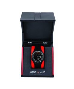 ساعة الفجر WQ-18 بوصلة القبلة - سوداء