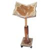 Beautiful Engraved Quran Stand With Wheels