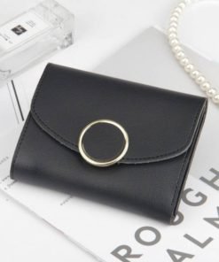 محفظة بفولد سوداء