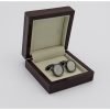 Bronze Color Round Cuff-links|