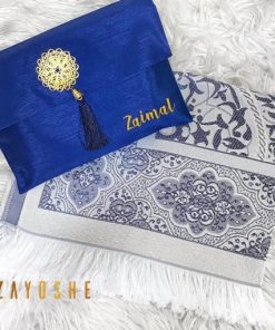Best Prayer Rug With Pouch - Midnight Blue