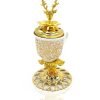 Deer Head Ceramic Bakhoor Burner