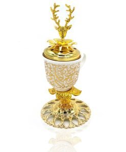 Deer Head Ceramic Bakhoor Burner