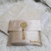 Gold Prayer Rug With Pouch