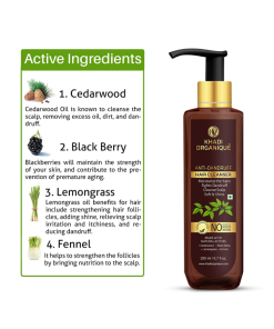 Khadi Organique Anti dandruff Hair Cleanser|