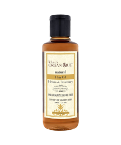 خدي الحناء وزيت إكليل الجبل العضوي