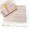 Light Pink Prayer Rug With Pouch