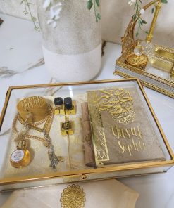 Personalized Islamic Wedding Gift Set-Gold