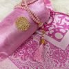 Prayer Rug With Pouch And Matching Tasbeeh – Pink