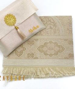 Prayer Rug With Pouch - Creme