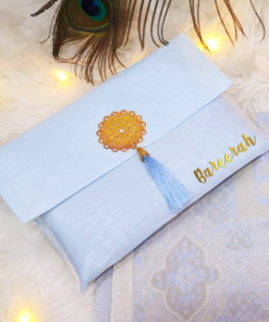 Prayer Rug With Pouch – Light Blue