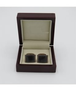 Rectangle Bronze Color Cuff-link|