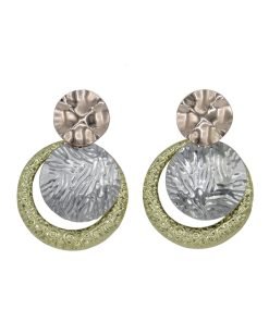 أقراط دائرية خفيفة الوزن|حلقات أذن خفيفة الوزن ذات شكل دائري|