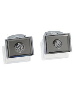 Square Glass Cufflinks