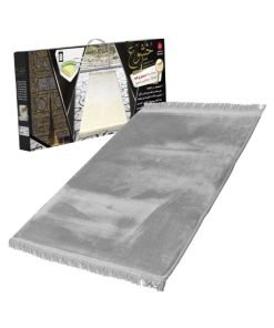 grey sundus comfortable khushoo prayer mat