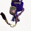 Personalized Floral Tasbeeh Box Set-Purple