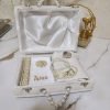 White Velvet Islamic Gift Set