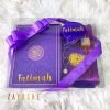 dark purple Islamic gift set