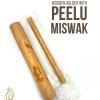 Wooden Miswak Holder With Peelu Miswak