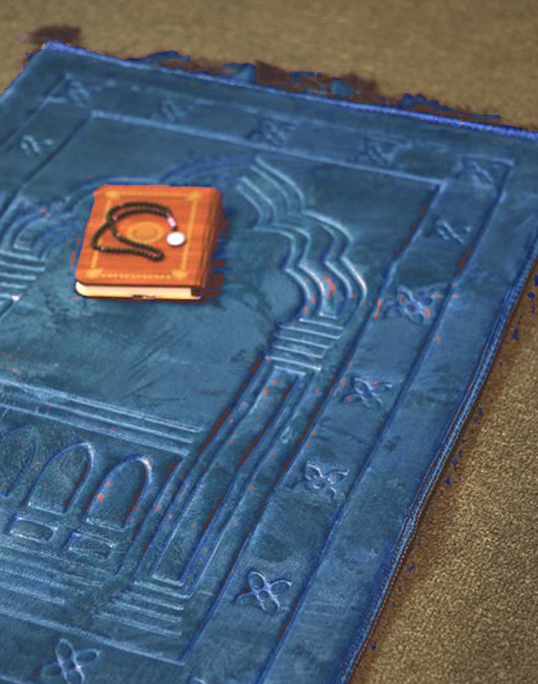 Sundus Innovative Prayer Mat Blue|