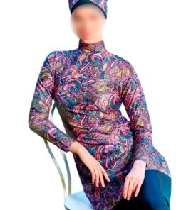 متعدد الألوان بوركيني