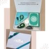 Islamic Gift Set With Rainbow Quran - Green