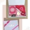 Islamic Gift Set With Rainbow Quran - Pink