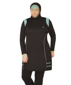 Tesmay Black Plus Size Swimwear