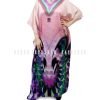 Digital Print Kaftan In Pink