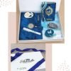 Islamic Gift Box With Velvet Quran - Royal Blue