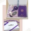 Islamic Gift Set With Rainbow Quran - Purple