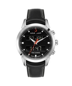 AlFajr Deluxe Leather Watch : Model WA-30L